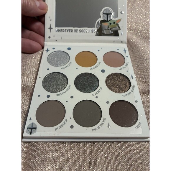 COLOURPOP The Mandalorian STAR WARS Eyeshadow Palette 9 Shades LIMITED EDITION - Picture 3 of 6
